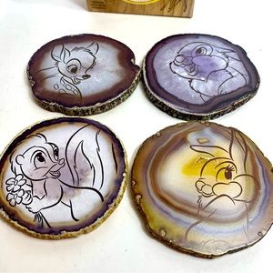 NWT. Disney Bambi coasters. Set of 4 stone coasters